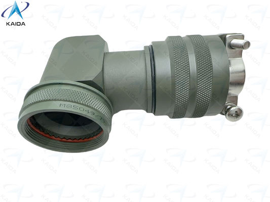 90° Winkel und Profil Drehkopplungsanschluss Rückenhülle mit Olivengrüner Cadmiumaufbereitung M85049/79-21W07