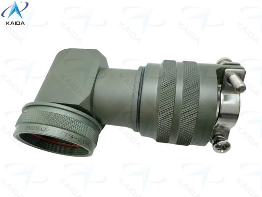 90° Winkel und Profil Drehkopplungsanschluss Rückenhülle mit Olivengrüner Cadmiumaufbereitung M85049/79-21W07