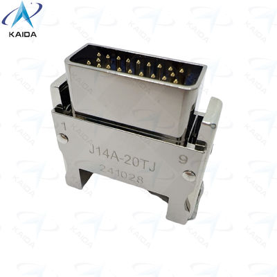 3A Goldkontakt J14 Stecker für extreme Temperaturen Rechteckstecker J14A-20TJ Stecker mit Pin