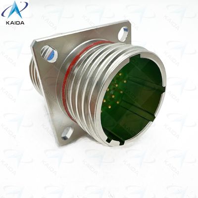 18-Pin Kupferlegierung Hermetische Kontaktbehälter für MIL-DTL-38999 Serie 3 Anwendungen D38999 /20YD18PN