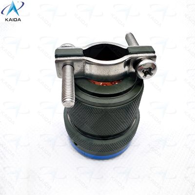 Olive Green Cadmium Shell Finish Miniaturverbindung MIL-DTL-26482 Serie I für Militär und Luftfahrt MS3116F18-32PN, Stecker mit Kabelklemm.