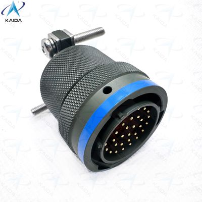 Olive Green Cadmium Shell Finish Miniaturverbindung MIL-DTL-26482 Serie I für Militär und Luftfahrt MS3116F18-32PN, Stecker mit Kabelklemm.