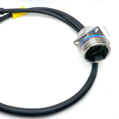 YW3 20E06S-K Passivierter HDMI-Anschluss aus Edelstahl für professionelle Anwendungen.D38999-Serie mit HDMI.High Definition Multimedia-Schnittstelle