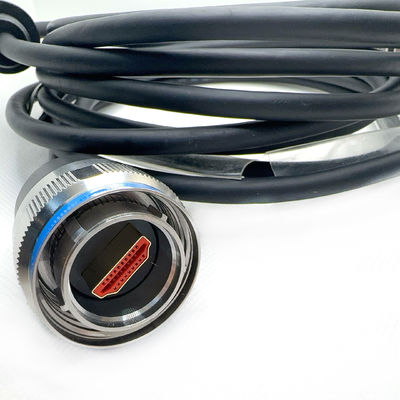 Kategorie D38999 Reihe kundenspezifische Anschlüsse mit HDMI Edelstahl Passivierte Arbeitstemperatur -65C -200C.YW3 10E06S-01.Hochwertigkeit Multimedia-Schnittstelle
