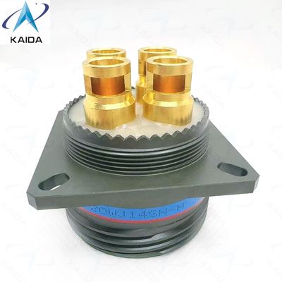 Ausdauer 500 Zyklen Olivengrün Cadmium ReRe für langlebige Leistung.D38999 Serie kundenspezifische Epoxy-Potting-Empfänger.D38999/20WJ14SN-H