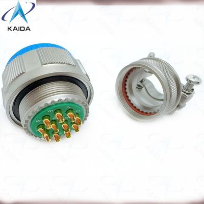 MIL-DTL-38999 Serie Ⅲ 11 Kontakte Lötanschluss für extreme Bedingungen und anspruchsvolle Umgebungen. D38999/26FF11PN-H +M85049/38-19N.8D5&TV06 Serie. Chemisch Nickel.