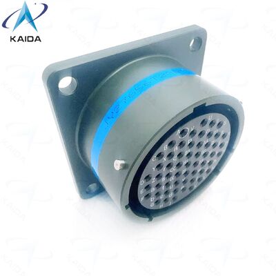 MIL DTL 38999 Serie I Kreislaufverbindung Olivengrün Cadmium-Schalen-Abschluss mit Krümmkontakttyp für Leistung.MS27656T23B55SN