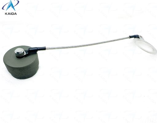 Steckdosenkappe Olivgrün Cadmium Aluminium Industriequalität Korrosionsbeständiges Schutzbauteil für elektrische Anwendungen. D38999/33W15N .8D Serie.