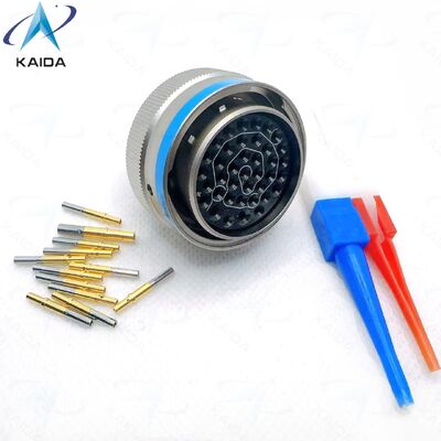 MIL-DTL-83723, SERIES III CONNECTORS  WITH BAYONET COUPLING，M83723/77R2039N，Straight plug,  RFI grounding,Shell Size 20 with Contact layout 20-39.