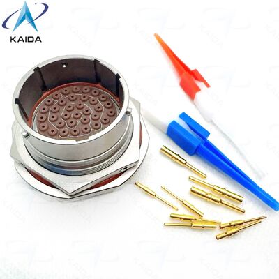 MIL-DTL-83723, SERIES III CONNECTORS  WITH BAYONET COUPLING，M83723/74R2039N，Jam Nut Receptacle,  Shell Size 20 with Contact layout 20-39.