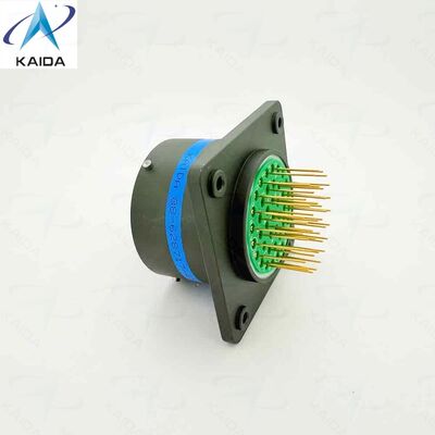 MIL DTL 38999 Serie I Box Montage-Empfänger-Anschlüsse.88-628717-41S.Schale Größe 21,41 PCB-Kontakte.Olive Green Cadmium.LJTP02R