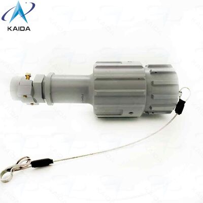 Zylindrische, wasserdichte Bajonettanschlüsse РБН1-7-18Ш4-В für die Außeninstallation. Die Anschlüsse РБН1 bestehen aus zwei Teilen: Stecker und Steckdose. Stecker und Steckdose können entweder auf dem Fahrwerk oder auf dem Kabel montiert werden.