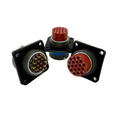 Zuverlässiger Stecker mit robustem Kabelbau-Stil Ms3112e14-19s Elektrischer Luftfahrtstecker