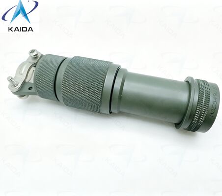 Schalengröße 17 Rückenschale. Olivgrüne Cadmium-Beschichtung, gerade EMI/RFI Umgebungs-Rückenschale. AS85049/10 und MS3437A