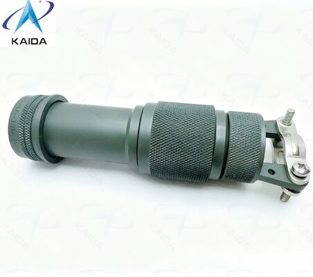 Schalengröße 17 Rückenschale. Olivgrüne Cadmium-Beschichtung, gerade EMI/RFI Umgebungs-Rückenschale. AS85049/10 und MS3437A