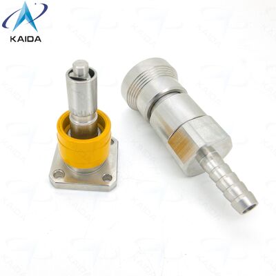Push-Pull-Schnellkupplung mit Verriegelung, Fluidkupplung QC-06T-D01 QC-06Z-B01 Alternative Jonhon Modelle TQC-6T04SSJM TQC-6Z02SSJM. Edelstahl passiviert. Flüssigkeitskühlungs-Kupplung.