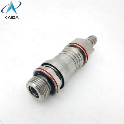 Passivierte Gerade-Push-Pull-Fluidverbindungen aus Edelstahl UQD04-T-A01、UQD04-Z-B01 Alternative Modelle UQD04-T05RSSJE、UQD04-Z10RSSJE.Flüssigkeitskühlverbindungen