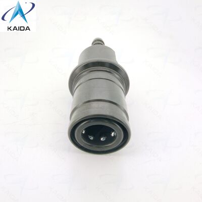 Teilnummer GZ05-Z-B01 Flüssigkeitsanschluss mit Schub-Zug-Kugelverschluss aus hartem, anodisiertem Aluminium.Alternativ zum Jonhon TSC-5Z02ALJM-H.Flüssigkeitskühlanschluss.