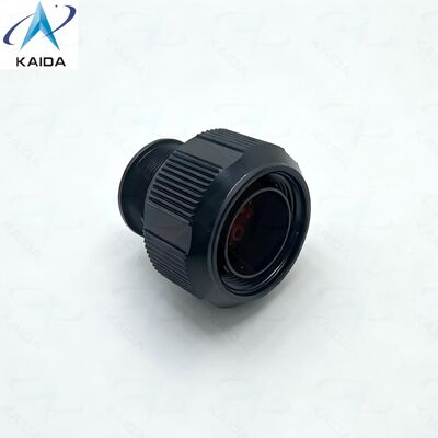-65°C bis +175°C Rundsteckverbinder Serie 2M Micro38999 Steckverbinder Serie.2M801-007-16C10-202PA. Schwarze Anodisierung.