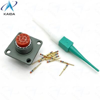 MIL-DTL-38999 Series Ⅱ Wall Mounting Receptacle Designed for Back Panel Mounting.MS27497T10B35P.Complies with JTPQ00R specification.