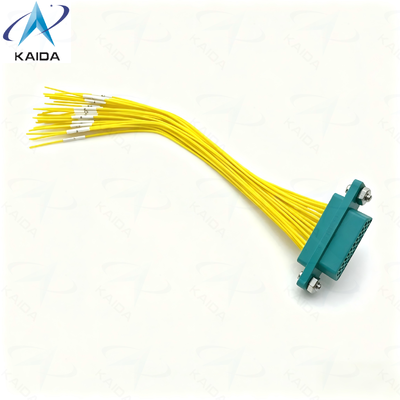 CDbF Serie Mikro-Rechteck-Steckverbinder 33 Pins 150mm.CDBF-33T-15CM. Stecker (mit Stiftkontakten)